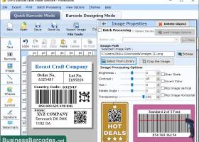 Standard 2 of 5 Barcode Generator screenshot