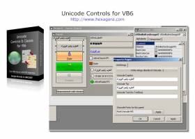 Unicode Controls for VB6 screenshot