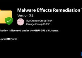 Windows Malware Effects Remediation Tool screenshot