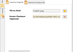 Metamorphosec File Hash Checker screenshot