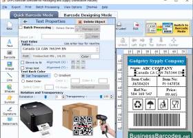 Compliance Barcode Software screenshot