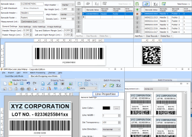 Barcode Label Maker Software screenshot