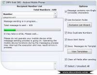 Bulk SMS for Android screenshot