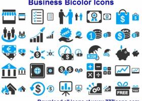 Business Bicolor Icons screenshot