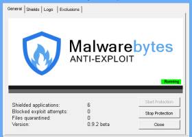 Malwarebytes Anti-Exploit screenshot