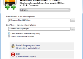 Albm++ screenshot