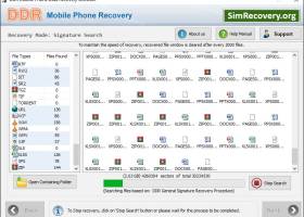 Mobile Data Recovery Software screenshot