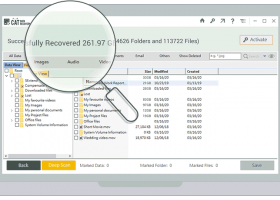 CAT Data Recovery screenshot
