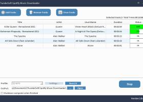 ThunderSoft Spotify Music Downloader screenshot