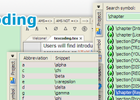DForD TeXCoding screenshot