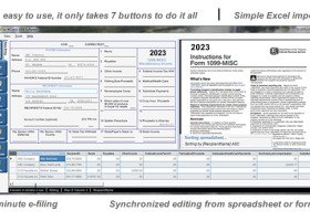 EASITax 1099 / W2 Tax Software screenshot