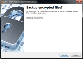 Avast Decryption Tool for BianLian screenshot