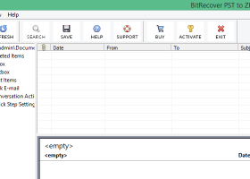 Outlook to Zimbra Migration Tool screenshot