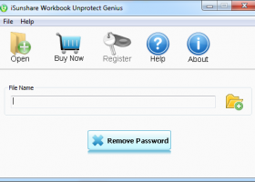 iSunshare Workbook Unprotect Genius screenshot