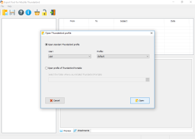 Export Tool for Mozilla Thunderbir screenshot