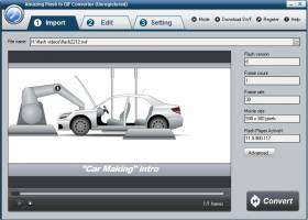 Amazing Flash to GIF Converter screenshot