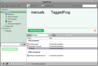 TaggedFrog screenshot