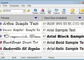 Typograf screenshot