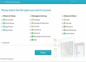 Gihosoft iPhone Data Recovery Free screenshot