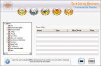 Removable Media Data Recovery Software screenshot