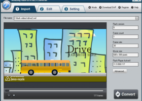 Amazing Flash to HTML5 Converter screenshot