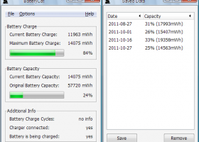 BatteryCat screenshot