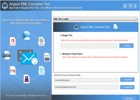 Aryson EML Converter screenshot