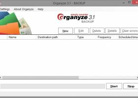 Organyze 3.1 BACKUP screenshot