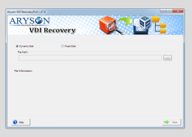 Aryson VDI Recovery screenshot