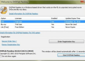 DVDFab Passkey for DVD screenshot