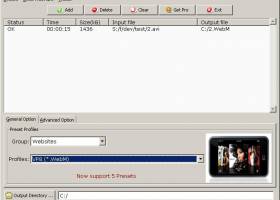 Free WebM Converter Pro screenshot