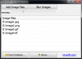 Blur Multiple Images screenshot