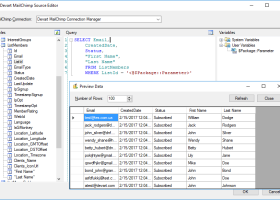 Mailchimp SSIS Components by Devart screenshot