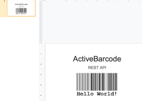 ActiveBarcode screenshot