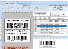 Publishing Industry Barcode Software screenshot