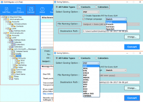 OLM to PDF Converter screenshot