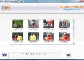 Digital Camera Recovery Software screenshot