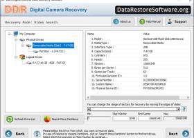 Picture Restore Software screenshot