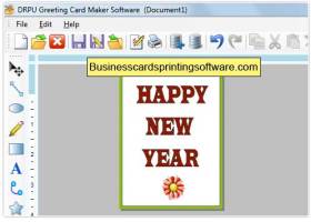 Greeting Card Program screenshot