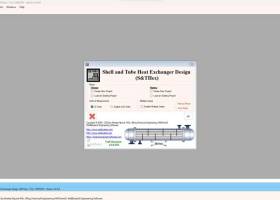 Shell and Tube Heat Exchanger Design screenshot