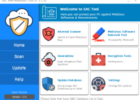 SAC Anti Malicious Tool screenshot