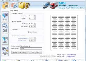 Distribution Industry Barcodes Software screenshot