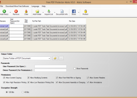 Free PDF Protector 4dots screenshot