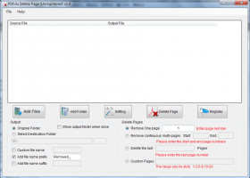 PDFdu Delete Page screenshot
