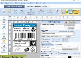 Standard Label Industry Software screenshot