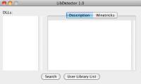 LibDetector screenshot