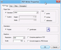 PDF Writer for Windows Server 2012 screenshot