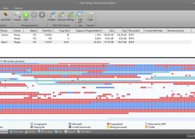 O&O Defrag Professional Edition screenshot