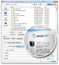 deskPDF Creator screenshot