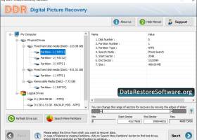 Digital Pictures Data Restore screenshot